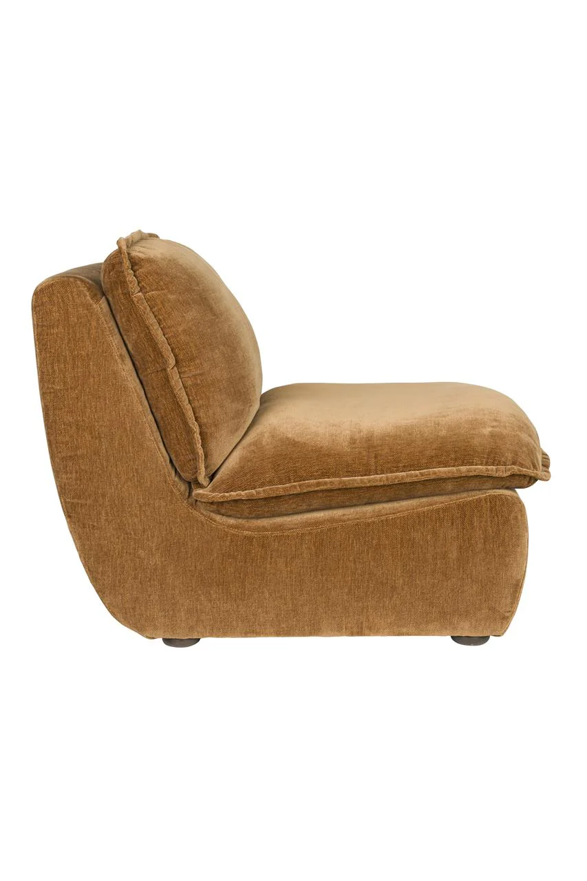 Radley Lounge Chair Cognac Brown - Image 3